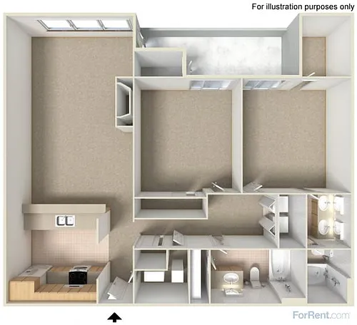 Floor plan Cascade - Classic