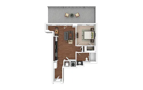 Floor plan The Crescendo
