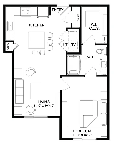 Floor plan Granite