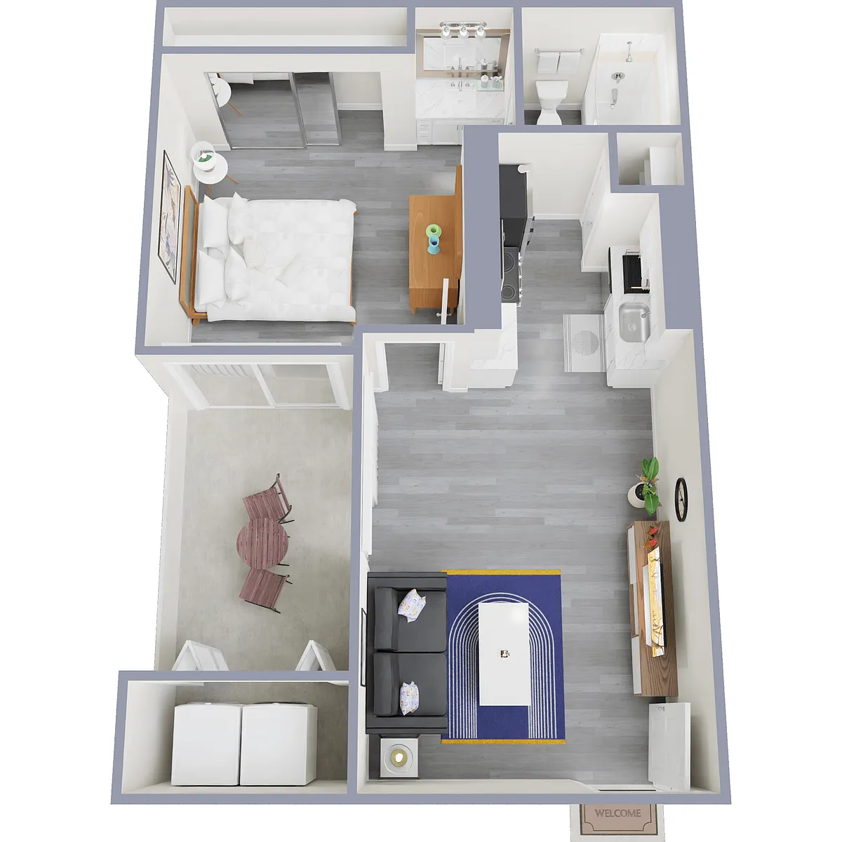 Floor plan A1