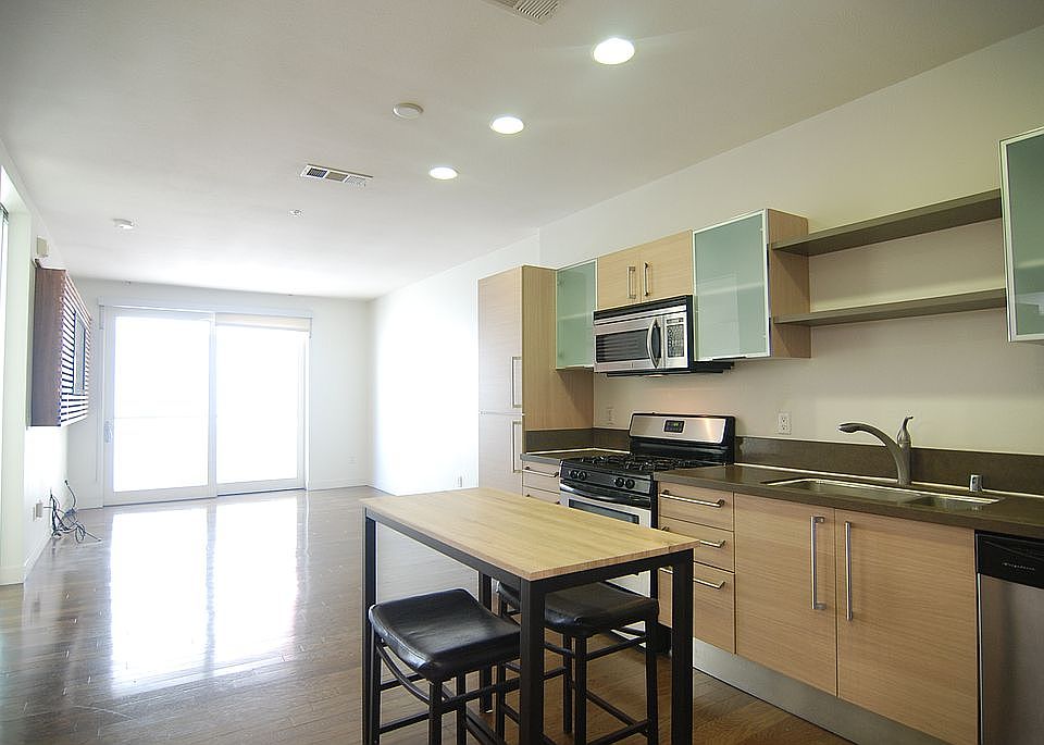 Kitchen and living room