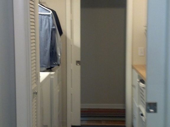 Laundry btw kitchen & hall
