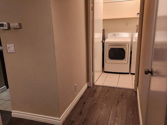 hall way to Laundry room