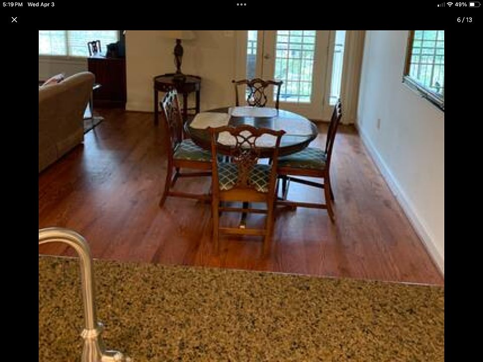 From Kitchen looking into Dining area.