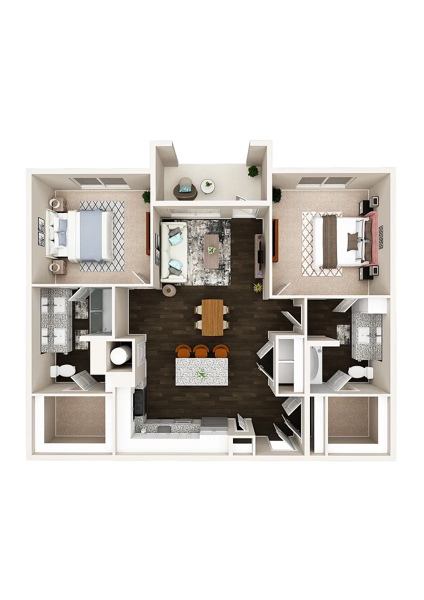 Floor plan B3