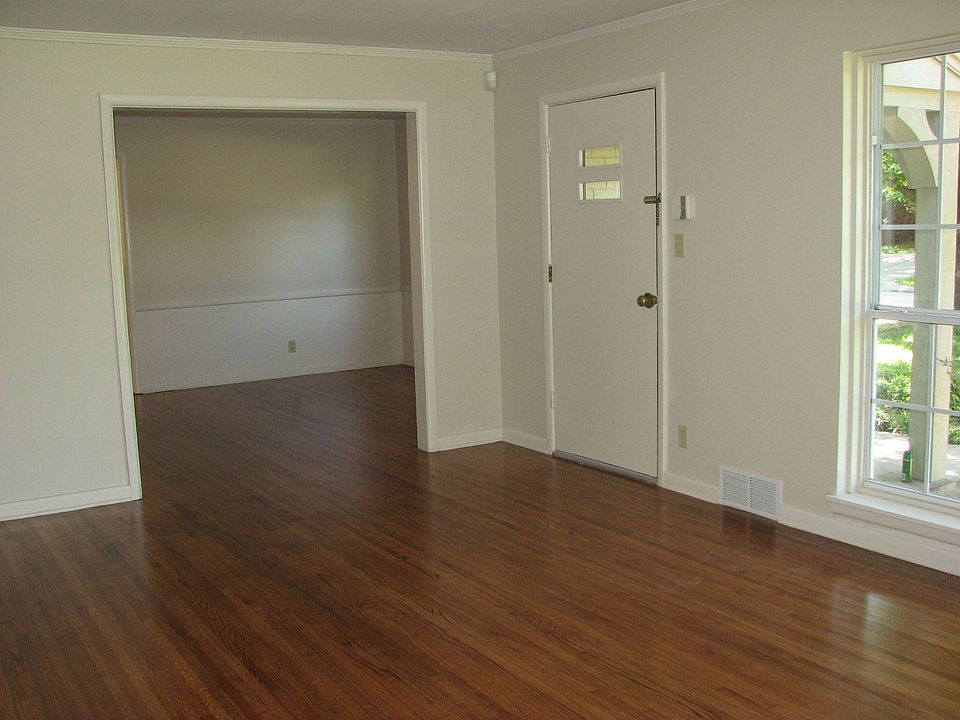 View into dining room