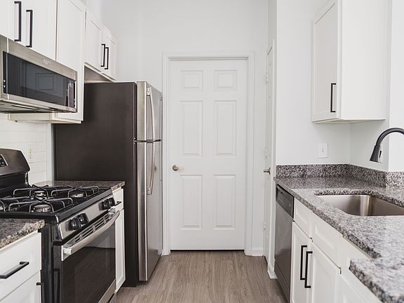 Updated kitchen with stainless steel appliances