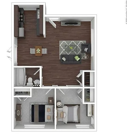 Two Bedroom Floor Plan Two Bedroom Floor Plan