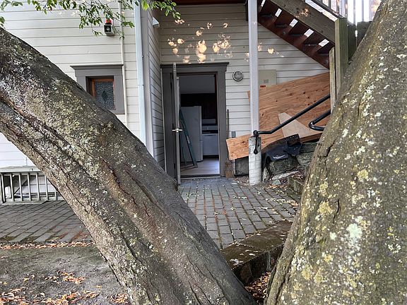 View of Entry from Patio
