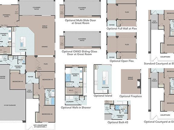 Luxurious single-family home design featuring advanced architectural elements.