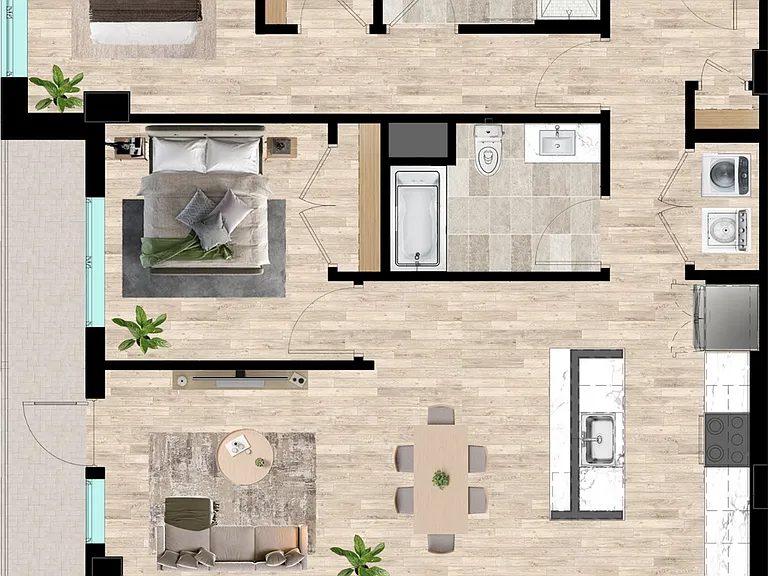B10 - Two Bedroom B10 - Two Bedroom