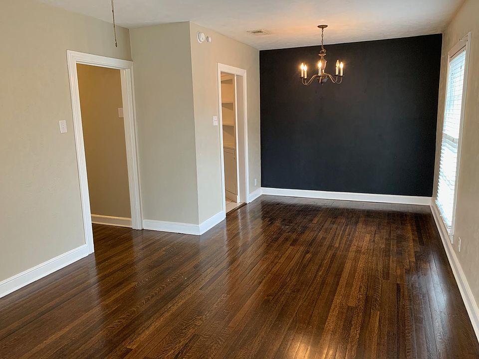 The doorway to the left leads to the bedrooms.