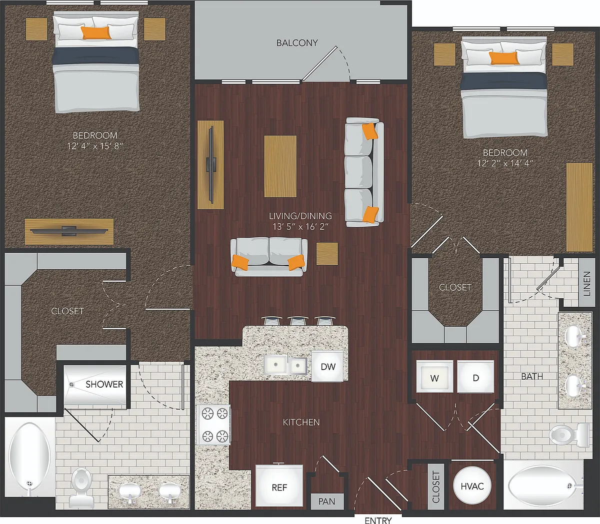 Floor plan B1