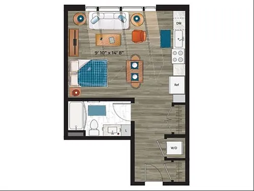 Floor plan E4
