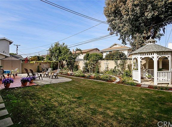 Gazebo in corner of yard!