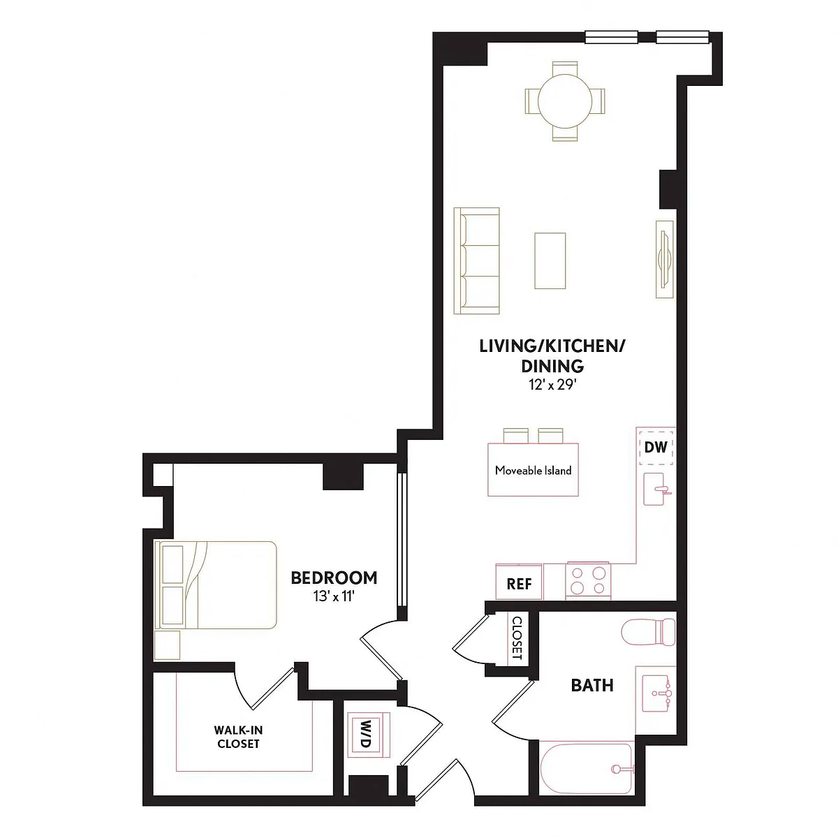 Floor plan AU4