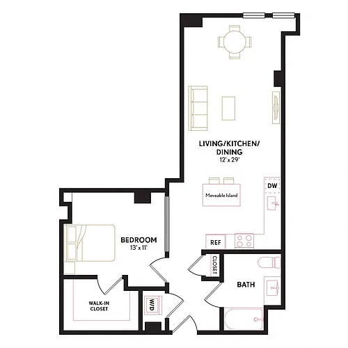 Floor plan AU4