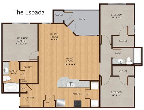 Floor plan C1