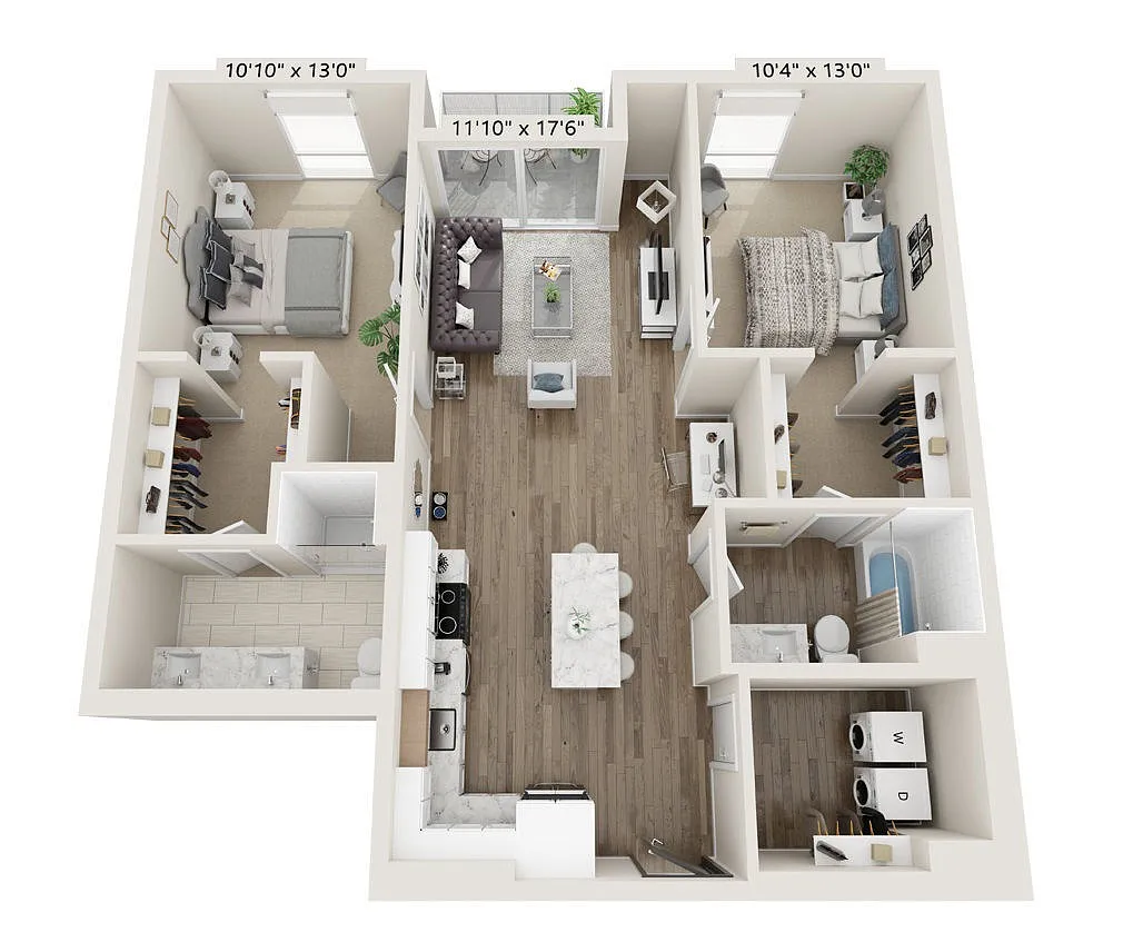 Floor plan B2
