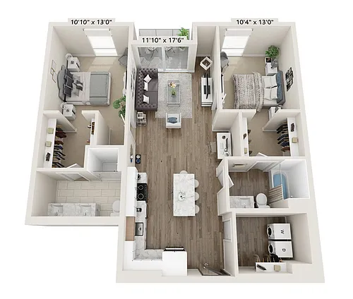 Floor plan B2