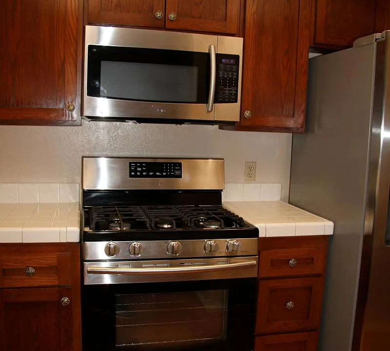 Stainless steel appliances