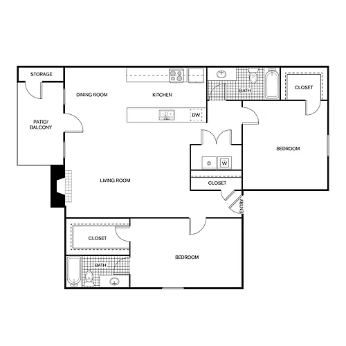 Floor plan B4