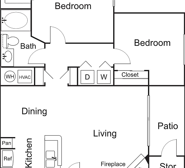 Hampstead Floorplan Diagram