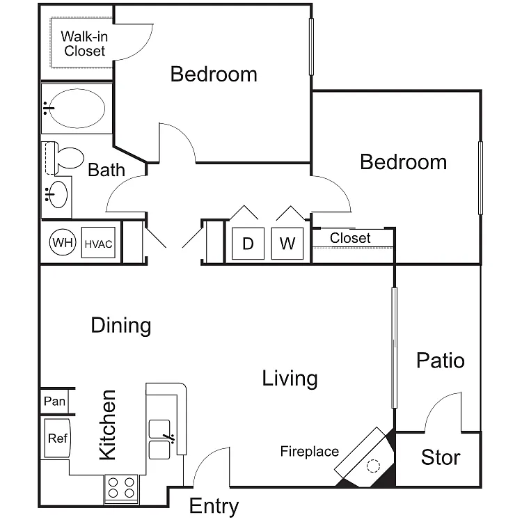 Floor plan Hampstead