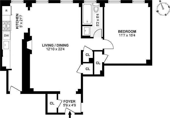 2nd image of 440 W 34th St APT 6B