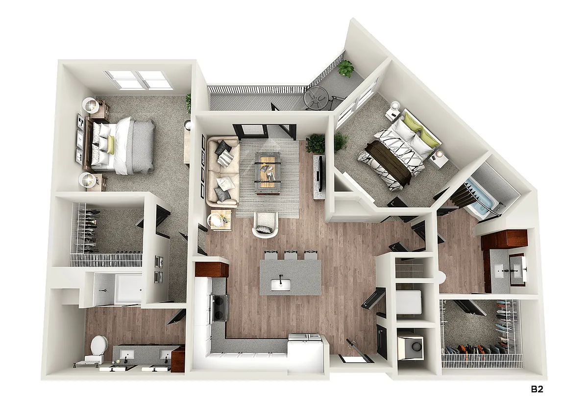 Floor plan B2