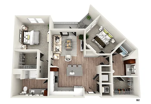 Floor plan B2