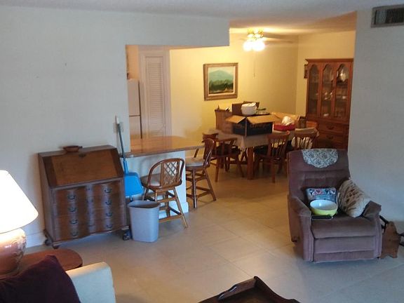 in living room, facing dining room