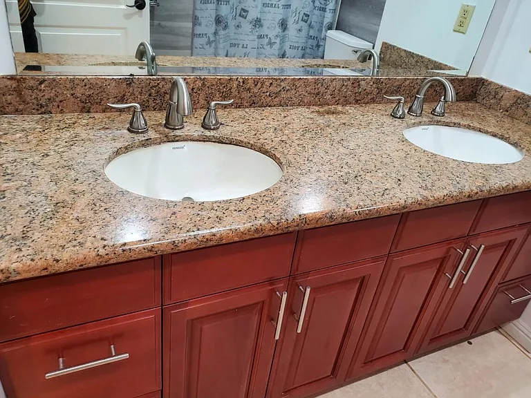 Dual bathroom sink