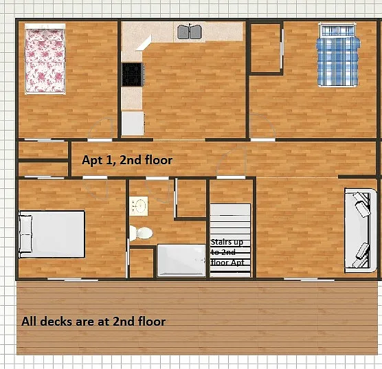 Floor Plan, Apt #2