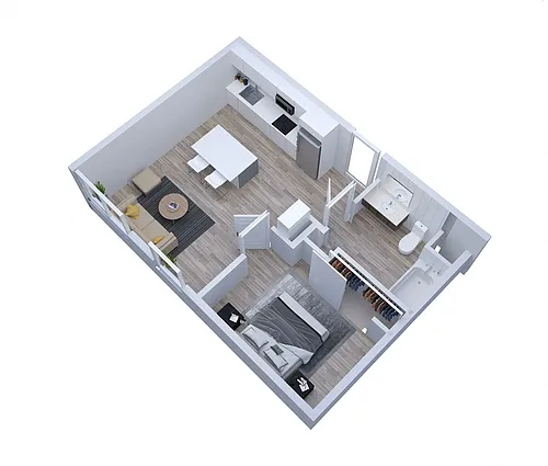 Floor plan Chaise