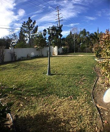 Front yard landscaping.