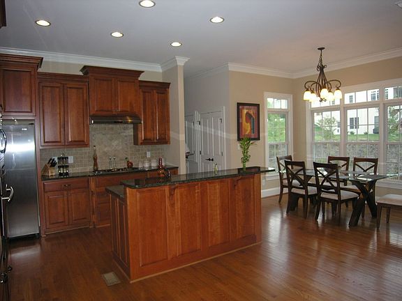 Kitchen Open to Living and Breakfast Area