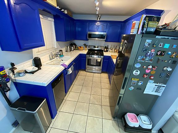 Kitchen with new appliances (note that the fridge will not be included).