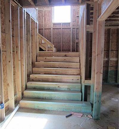 "Welcome" 1st bedroom down to the right with full bath down