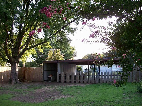 2 car carport very back