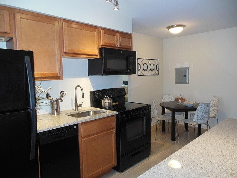 Fully equipped kitchen