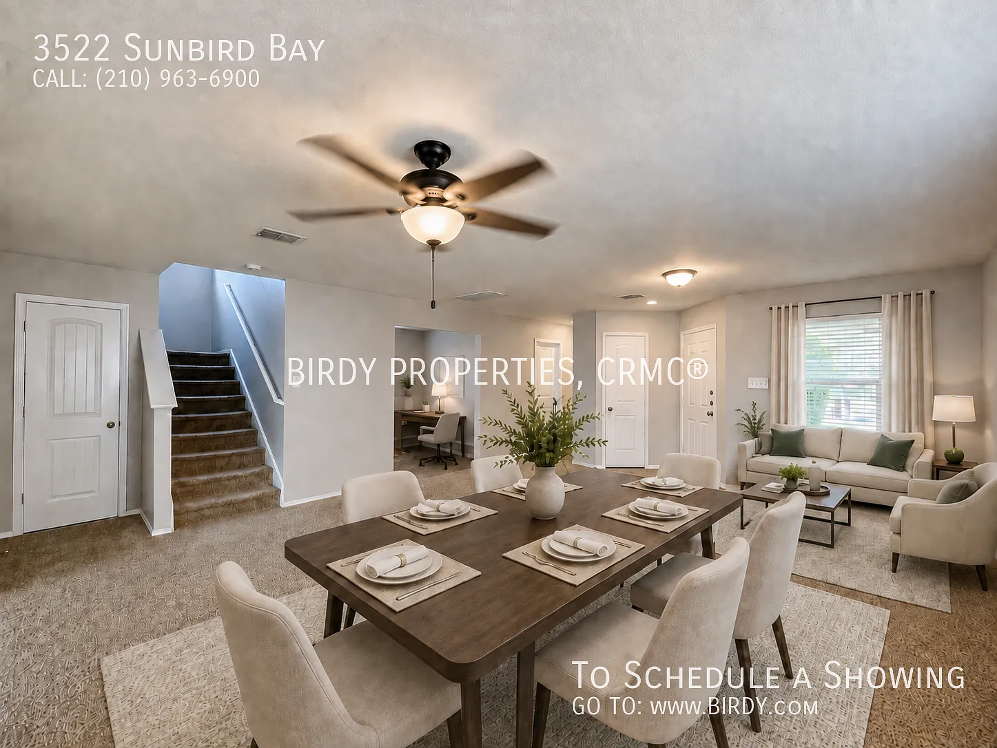 "Spacious 3-Bedroom Oasis with 2.5 Baths in Scenic San Antonio 3522 Sunbird Bay Awaits!" — Photo 2