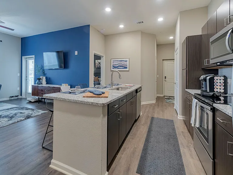 Model Kitchen Living Room