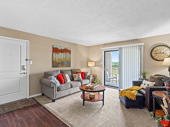 Living Room and Private Balcony