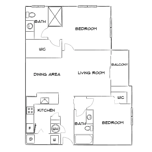 Floor plan Design 2A