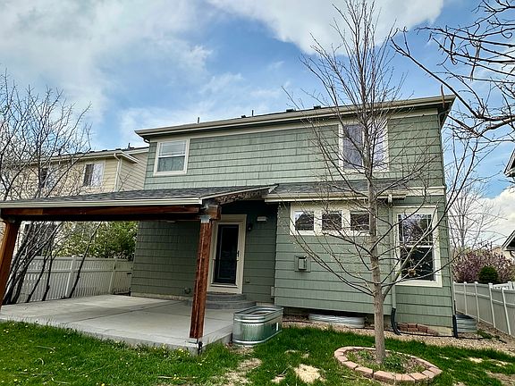 The 300 sq ft covered patio is a terrific addition to this home.
