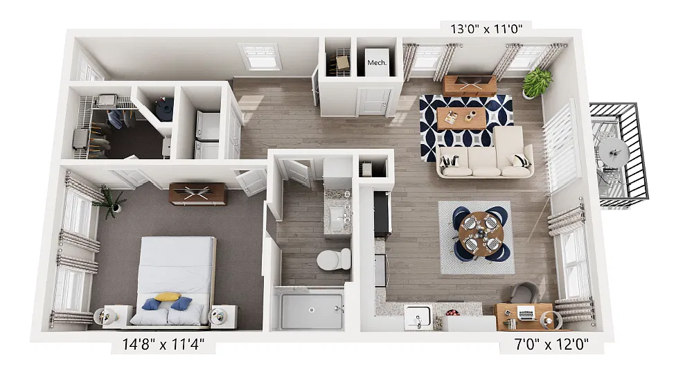 Floor plan Maple