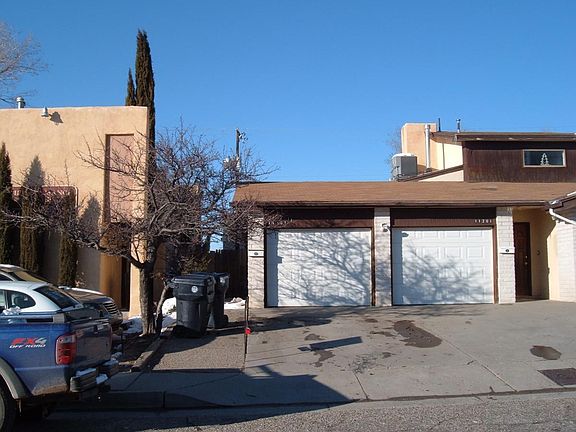 Whole semi-detached unit - one garage space on left