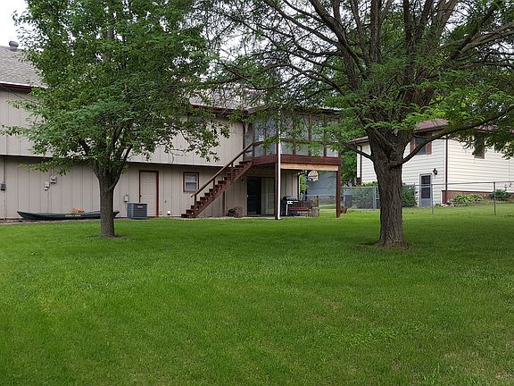 Big fenced in yard