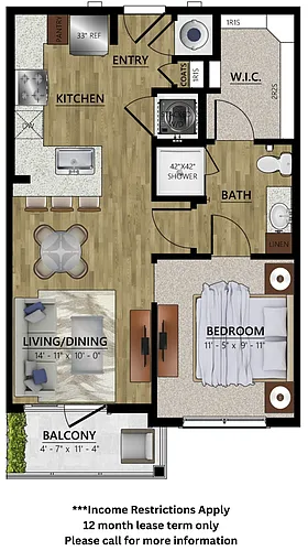 Floor plan Minimalist | A1 - (e)